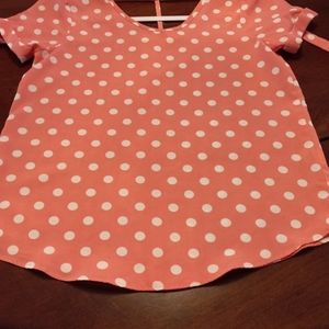 Cute Girls Top with Trendy Cutout At Back